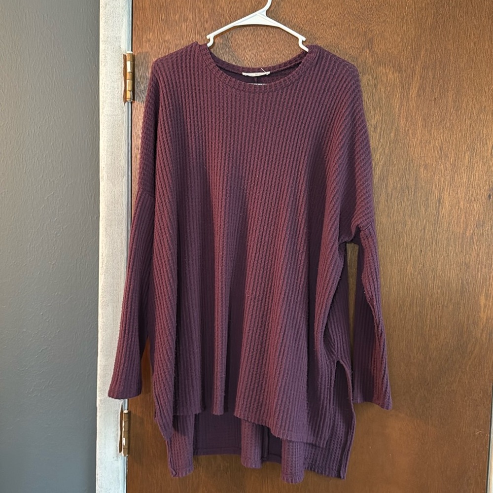 Lightweight Purple Sweater